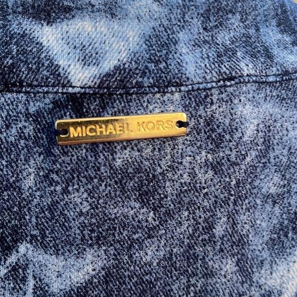 Michael Kors Blue Sheath Mini Dress - Picture 6 of 9